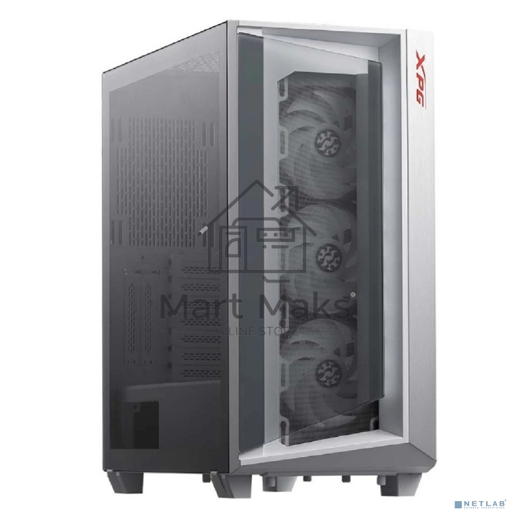 Компьютерный корпус ADATA XPG CRUISERST белый Mid-Tower, Micro-ATX, Mini-ITX, Standard-ATX