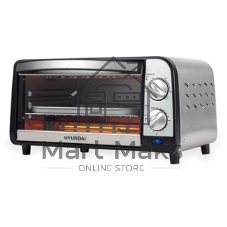Мини-печь Hyundai MIO-HY071 9 л, 800 Вт, серебристый