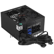 Блок питания серверный 500W ExeGate ServerPRO-500RADS (ATX, for 3U+ cases, APFC, КПД 80% (80 PLUS), 14cm fan, 24pin, (4+4)pin, PCIe, 5xSATA, 4xIDE, FDD, Cable Management, black)
