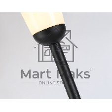 Светильник Ambrella light ST2095 BK/FR черный/белый матовый IP54 E27 max 40W D150*950