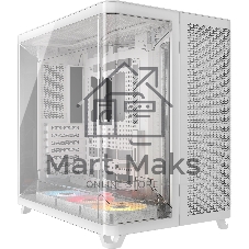 Корпус Corsair Air 5400 RS-R ARGB White, Midi-Tower, белый, 3 x 120 мм