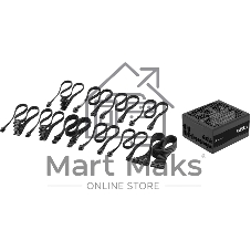 Блоки питания/ Power Supply Corsair RM850x, Model RPS0197, 850W 80+ Gold (ATX, 3.1, PCIe 5.1, Full modular, 1x24(20+4)pin, 1x12V-2x6, 2x4+4-pin CPU +12V (EPS), 3x4-pin Molex, 3x6+2-pin PCIe, 8xSATA3, Active, 140x140mm, 160x150x86mm, APFC, Power cable-EU, black)