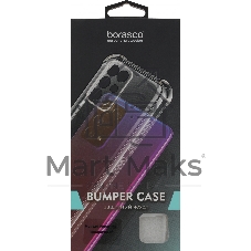 Чехол (клип-кейс) BoraSCO для Huawei Nova 12i Bumper Case прозрачный
