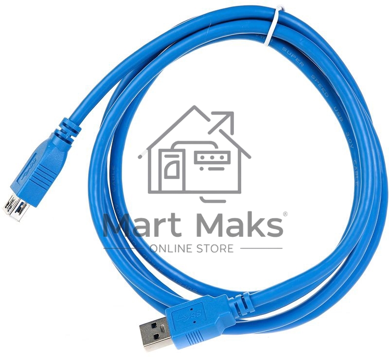 Кабель VCOM VUS7065-1.8M Кабель удлинительный USB3.0 Am-Af 1,8m