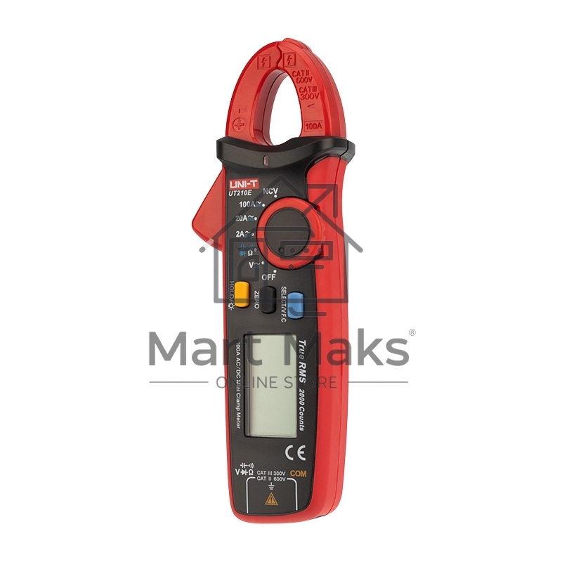 Токовые клещи UNI-T UT-210E 13-0009