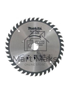Диск пильный Оснастка Makita D-45923 Standard,ф185х30\16\20х2мм,40зуб,д\дерева