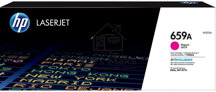 Картридж лазерный HP 659A W2013A пурпурный для HP LJ M856/M776 (13000стр.)