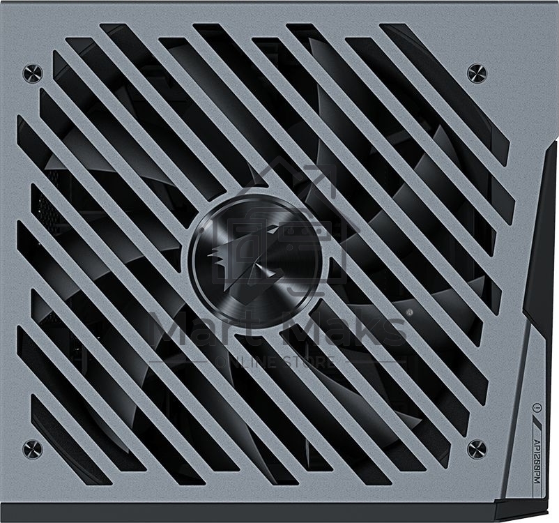 Блок питания Gigabyte GP-AP1200PM, 1200Вт, 80 PLUS Platinum, 140мм, модульный, черный