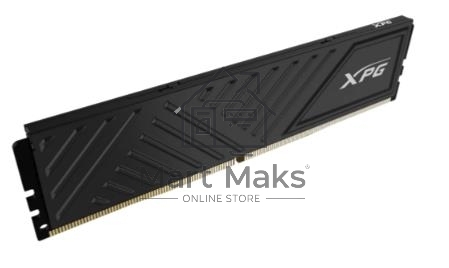 Оперативная память XPG Gammix D35, 16GB, DDR4, 3600MHz, CL18, UDIMM, с радиатором, черный