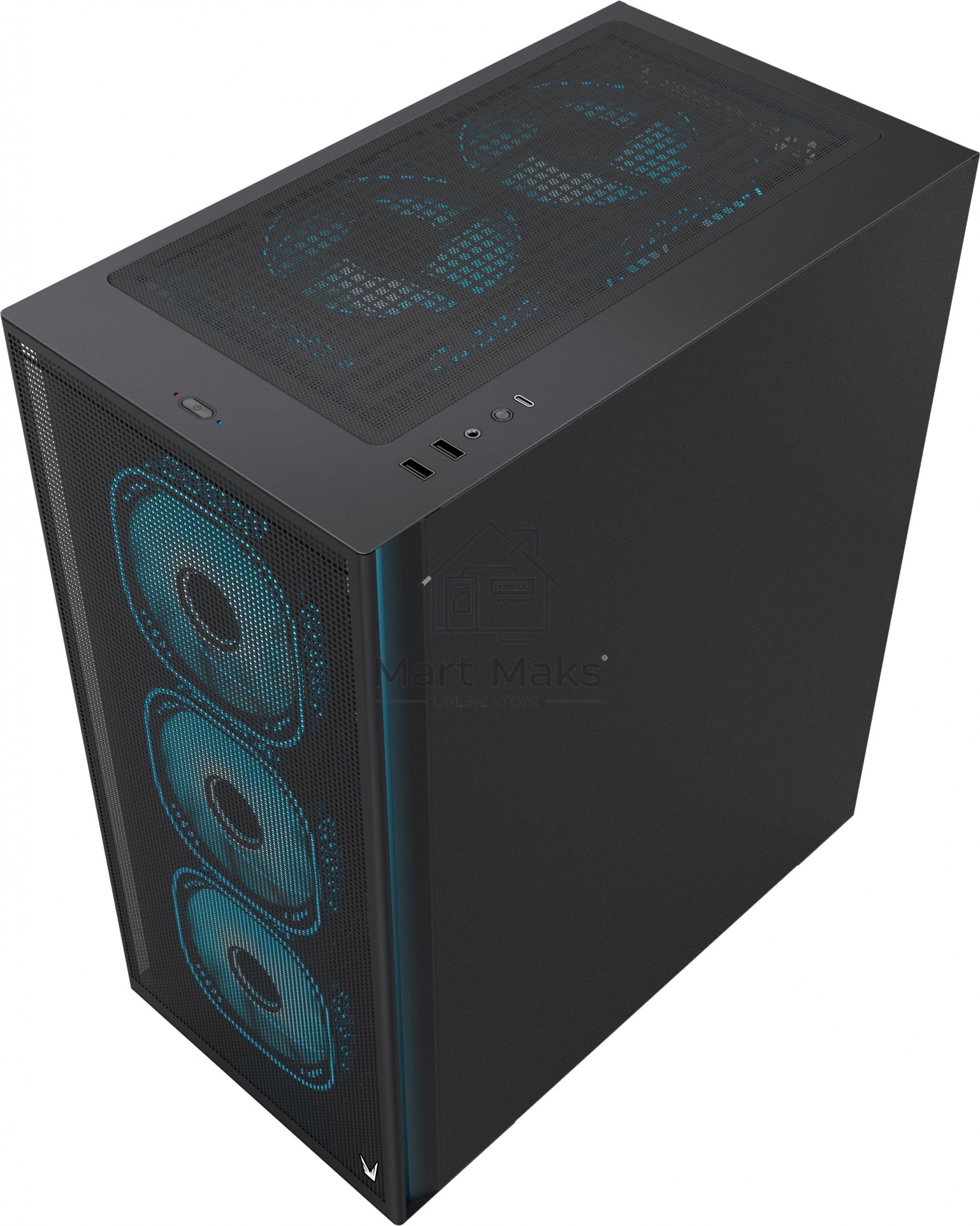 Компьютерный корпус Aerocool / Formula Air Power G5 черный без БП ATX 1x120mm 1xUSB3.0 1xUSB3.1 audio bott PSU