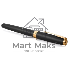 Ручка роллер Parker Sonnet Core T528 (CW1931518) Matte Black GT, F, черные чернила, подарочная коробка