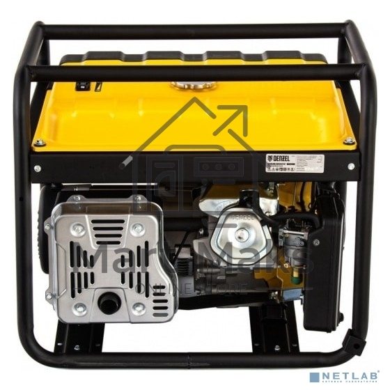 Электрогенератор бензиновый Denzel PS 80 E-3, 6.5 кВт, 85 дБ, 87 кг