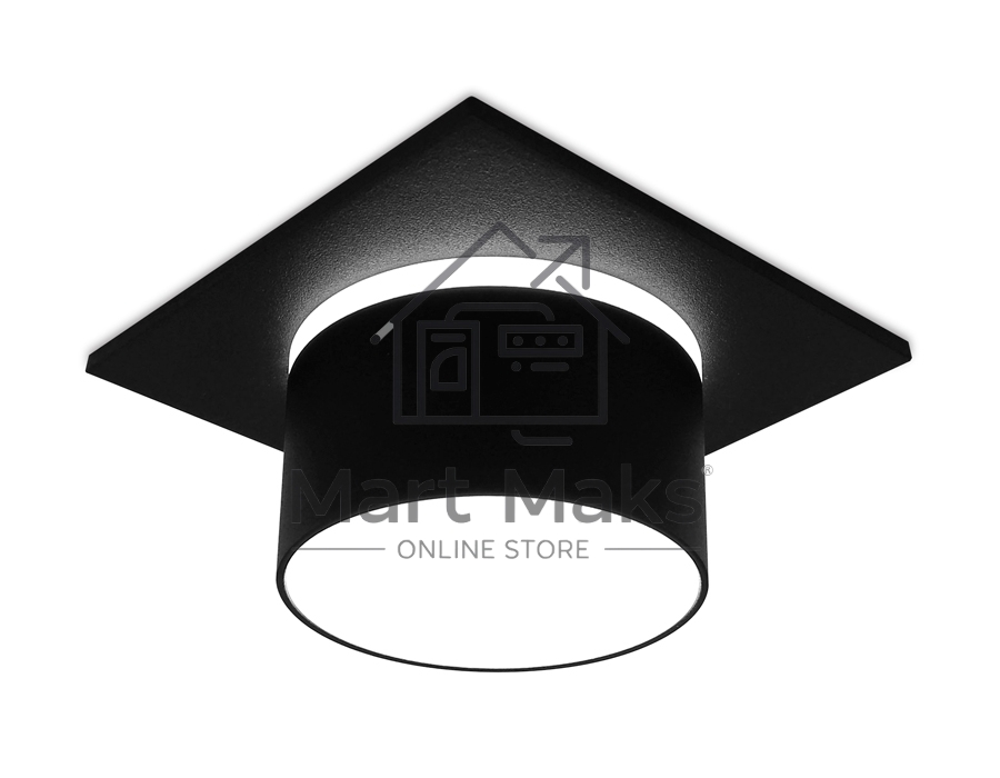 Светильник Ambrella light TN326 SBK черный песок GU5.3 92*92*60