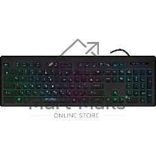 Клавиатура SVEN KB-C7500EL проводная, USB Type-A, чёрный