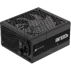 Блоки питания/ Power Supply Corsair RM1000x, Model RPS0198, 1000W 80+ Gold (ATX, 3.1, PCIe 5.1, Full modular, 1x24(20+4)pin, 1x12V-2x6, 2x4+4-pin CPU +12V (EPS), 3x4-pin Molex, 6x6+2-pin PCIe, 12xSATA3, Active, 140x140mm, 160x150x86mm, APFC, Power cable-EU, black)