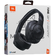 Беспроводные/проводные наушники JBL Tune 720BT черный, полноразмерные, Bluetooth + проводной, быстрая зарядка