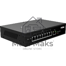 Коммутатор Fanvil PN8, 8×100 Мбит/с 2-Wire PoE + 1×100 Мбит/с Uplink, неуправляемый