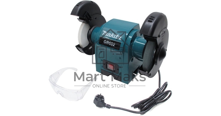 Точило Makita GB 602 Точило,250Вт,2850об\м,2круг150х12.7мм,9.4кг,кор 