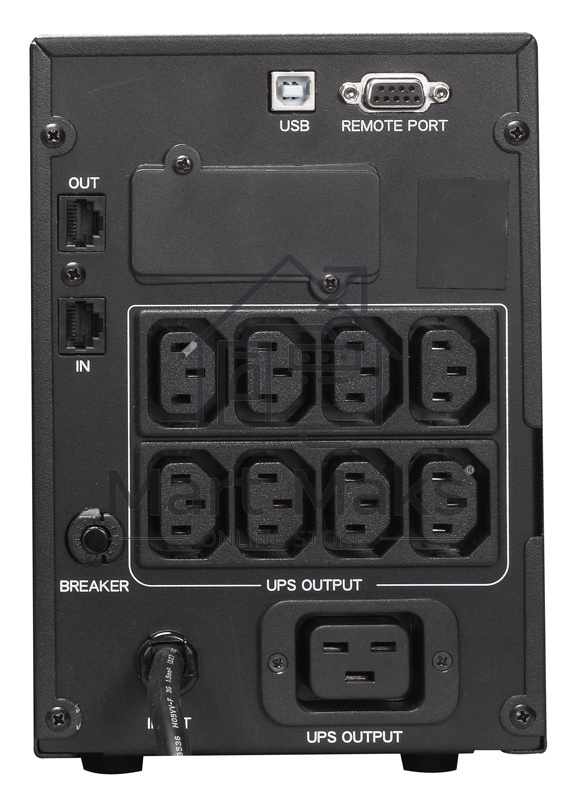 Источник бесперебойного питания Powercom Smart King Pro+ SPT-1500-II LCD 1200Вт 1500ВА черный