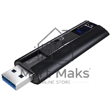 Флешка USB R/W 128 Gb SanDisk CZ880 Cruzer Extreme Pro, USB 3.1, Металлич., черный
