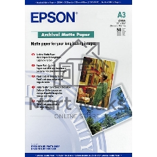 Бумага EPSON C13S041344 Archival Matte Paper EPSON A3