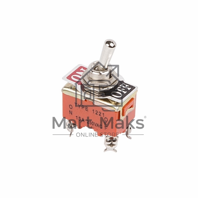 Тумблер 250V 15А (4c) ON-OFF двухполюсныйRexant