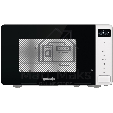 Микроволновая печь Gorenje MO20S4W белый, 20 л, 800 Вт, переключатели - сенсор