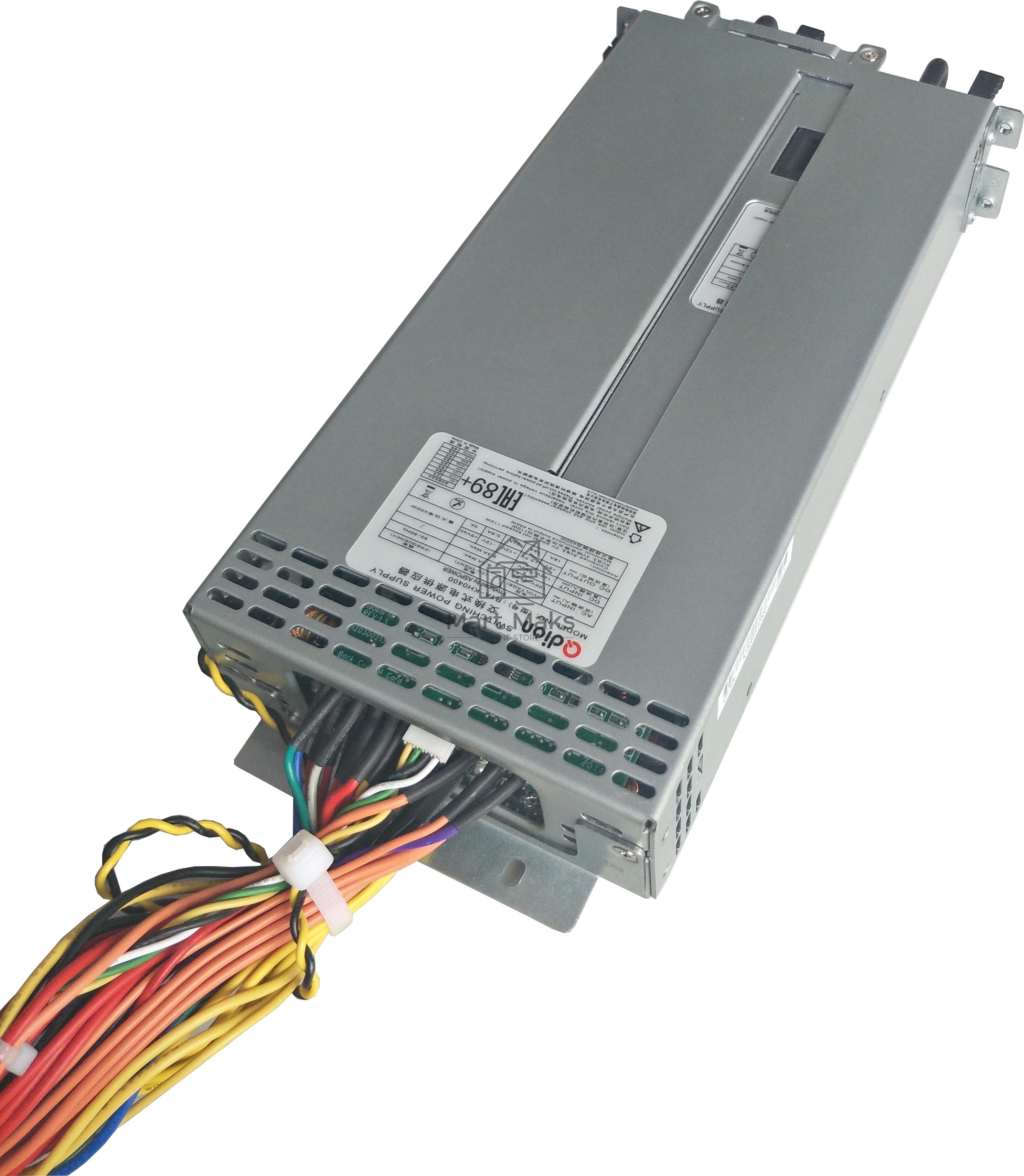 Серверный блок питания R1A-KH0400 (FPP-R1A-KH0400) 1U Redundant 400W (ШВГ=106*41,5*218mm), 80 PLUS Gold, Oper.temp 0C~50C, AC/DC dual input
