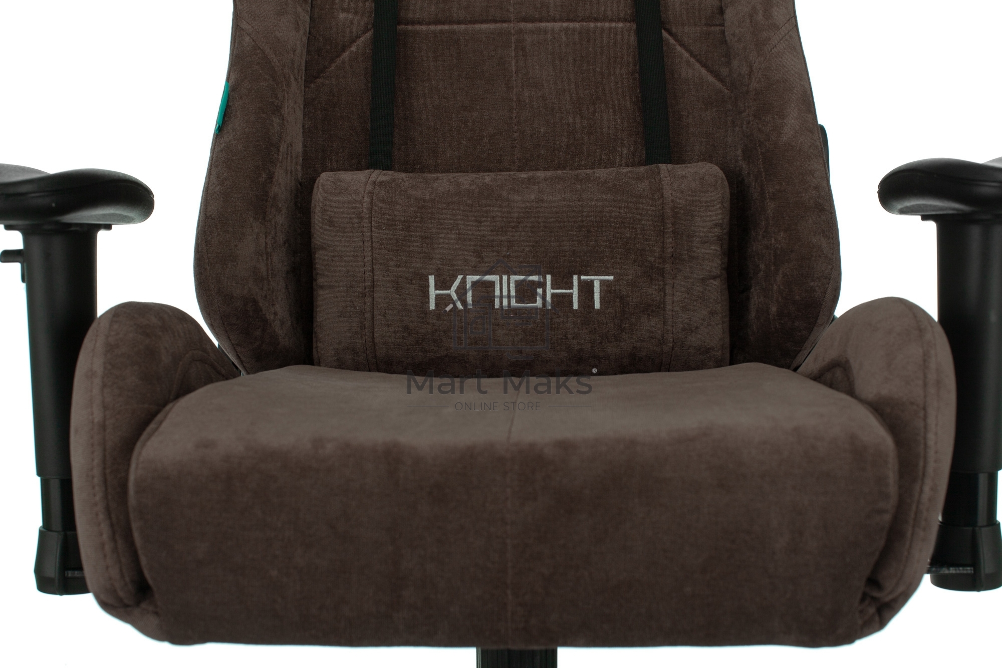 Кресло игровое Бюрократ VIKING KNIGHT LT10 FABRIC коричневый крестовина металл/пластик