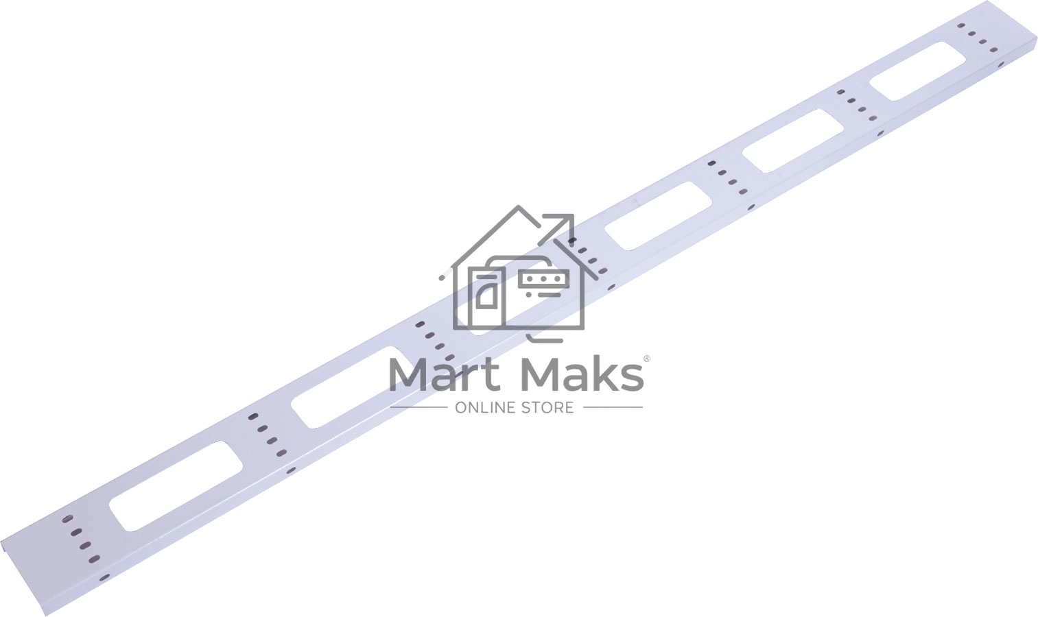 Вертикальный кабельный органайзер ЦМО для стойки внешний с окнами, ширина 95мм 33U (ВКО-СТК-33)