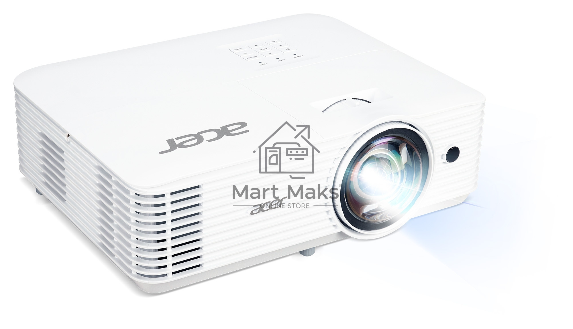 Проектор ACER H6518STi (DLP, 1080p, 1920x1080, 3500Lm, 10000:1, +НDMI, +2xUSB, 1x3W speaker, 3D Ready, lamp 10000hrs, sh
