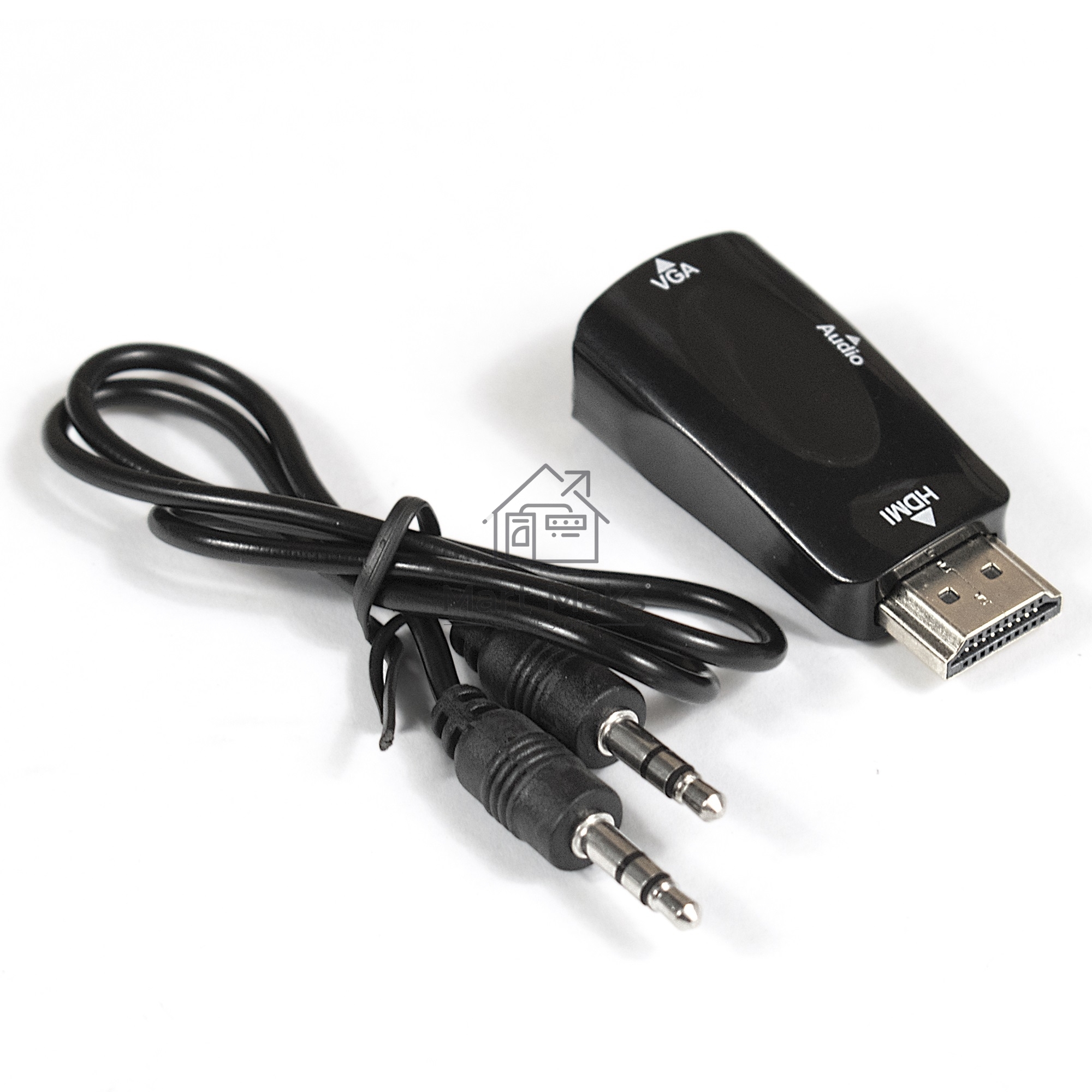 Переходник Exegate EX284927RUS HDMI-VGA ExeGate EX-HDMIM-VGAF-C (19M/15F)