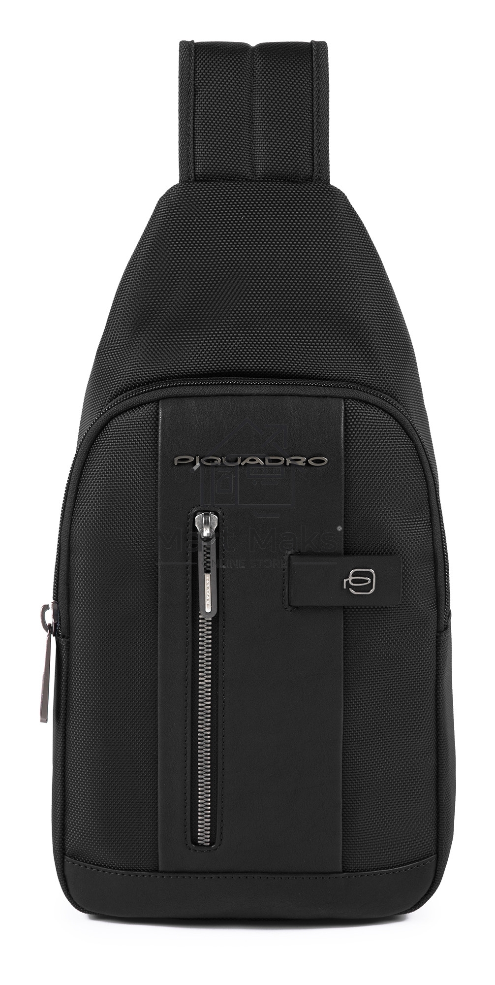 Рюкзак слинг Piquadro Brief2 CA4536BR2/N черный нейлон