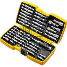 Набор STAYER PROFI: Биты многофункц. CR-MO, головок и адаптеров в боксе, 44 предмета 26135-H44