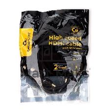 Кабель HDMI Cablexpert CCF2-HDMI4-10, 19M/19M, v2.0, медь, позол.разъемы, экран, 2 фер.кольца, 3м, черный, пакет