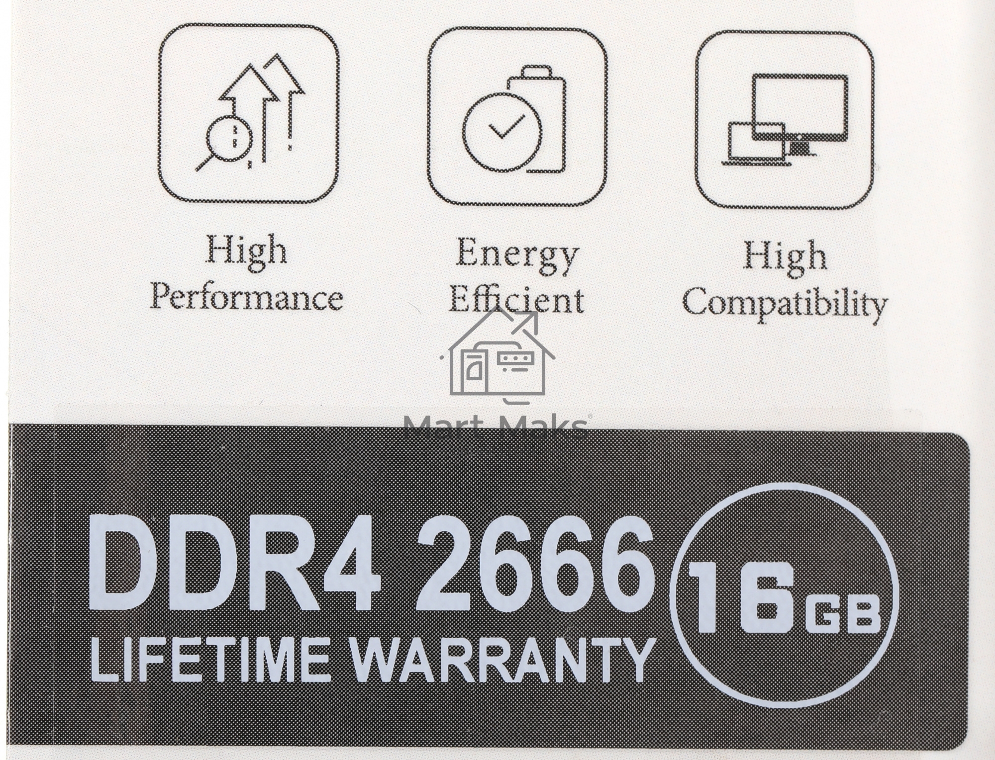 Оперативная память AGI, DDR4, 16GB (1x16GB), 2666MHz, CL19, DIMM