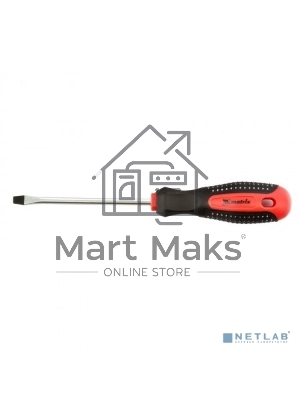 Отвертка Matrix Fusion, SL5,0 х 100 мм, CrV, 3-х компонентная рукоятка 