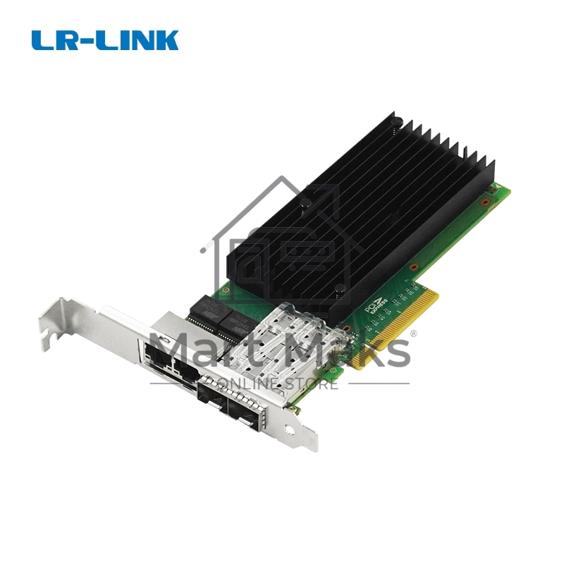 Сетевая карта PCIe x8 10G 4-port SFP+ & Copper Hybrid Ethernet Network Adapter (Intel X710)