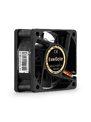 Вентилятор для корпуса ExeGate EX06025S3P-24 черный, 60 мм, 5000 об/мин, 34.5 дБ, 3 pin
