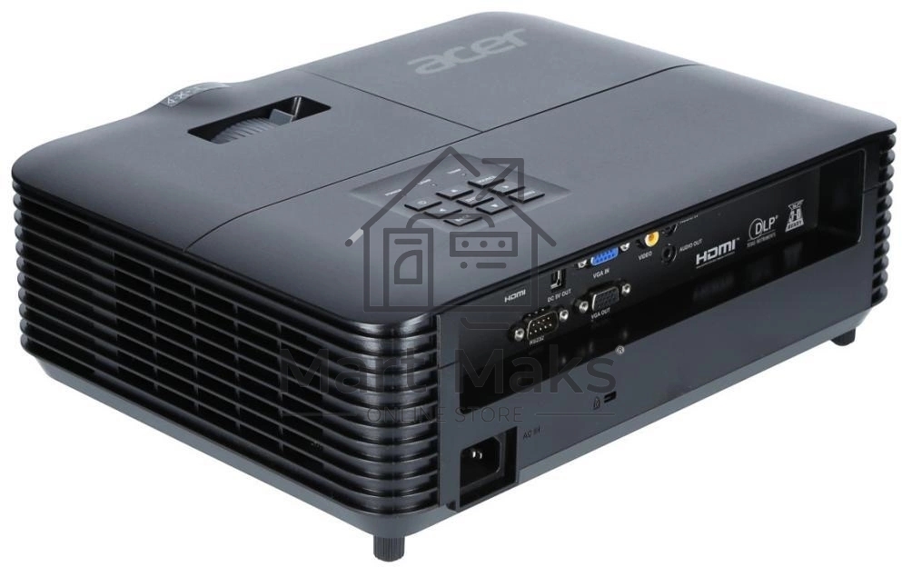 Проектор Acer X139, DLP, WXGA, 5200 Lm, 20000:1, EMEA, 2.7 Kg, EURO Power (replace MR.JTJ11.00R, X139WH)
