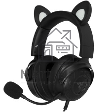 Гарнитура Razer Kraken Kitty V2 Pro чёрный, проводная, USB, подсветка