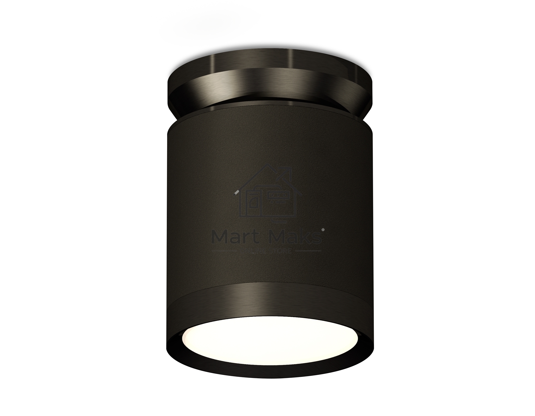 Светильник Ambrella Light XS8142020 SBK/PBK черный песок/черный полированный GX53 (N8902, C8142, N8113)