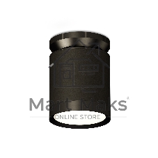 Светильник Ambrella Light XS8142020 SBK/PBK черный песок/черный полированный GX53 (N8902, C8142, N8113)