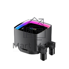 Система охлаждения Water Cooling System PCCooler DE360 MAX BK (300W, 360мм, Black, ARGB Pump, Fans: 3x120мм, 66CFM, 34.3dBA, 2200RPM/Pump height 54мм, 15dBA, 2600RPM, Rad thickness 27мм/S: 1851, 1700, 1200, 115X, AM5, AM4, AM3)