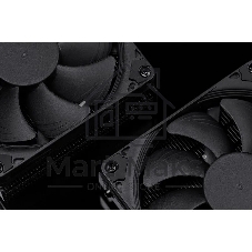 Кулер для процессора Noctua NH-L9i chromax черный, 92 мм, медь, 2500 об/мин, 23.6 дБ, 4 pin PWM, 95 Вт, высота 37 мм