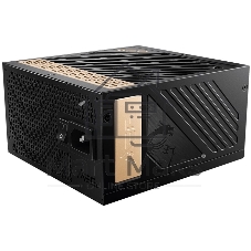 Блок питания MSI MEG Ai1300P (306-7ZP4A11-CE0), 1300Вт, 80 PLUS Platinum, 120мм, модульный, черный/золотой