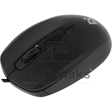 Мышь проводная Defender Alpha MB-507 черный, 1000 dpi, USB, кнопки - 3