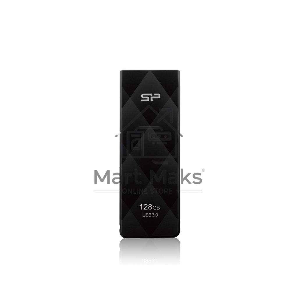 Флешка USB R/W Silicon Power R/W 128Gb Blaze B20 SP128GBUF3B20V1K USB3.0 черный