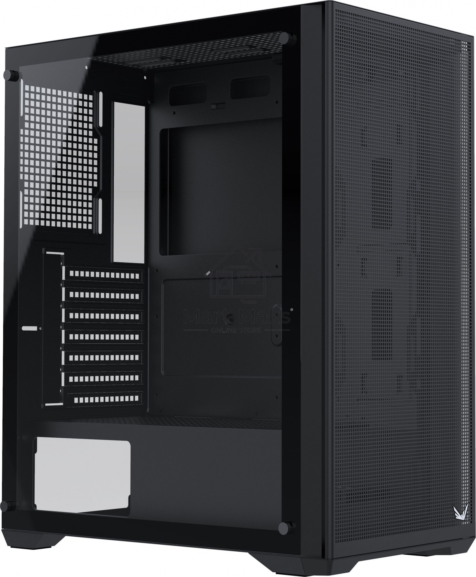 Компьютерный корпус Aerocool / Formula Air Power G5 черный без БП ATX 1x120mm 1xUSB3.0 1xUSB3.1 audio bott PSU
