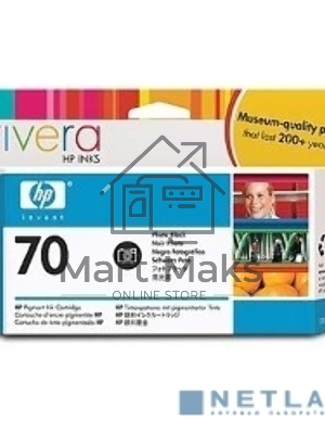 Картридж струйный HP №70 C9449A фото черный для HP DJ Z2100/Z3100 (130мл)